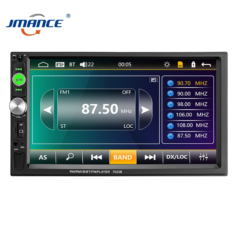 JMANCE 2-din MP5 Автомобильный плеер 7023b Mirror Link Автомобильный мультимедийный плеер универсальный подголовник Автомобильный монитор mp5 automotivo pantalla para