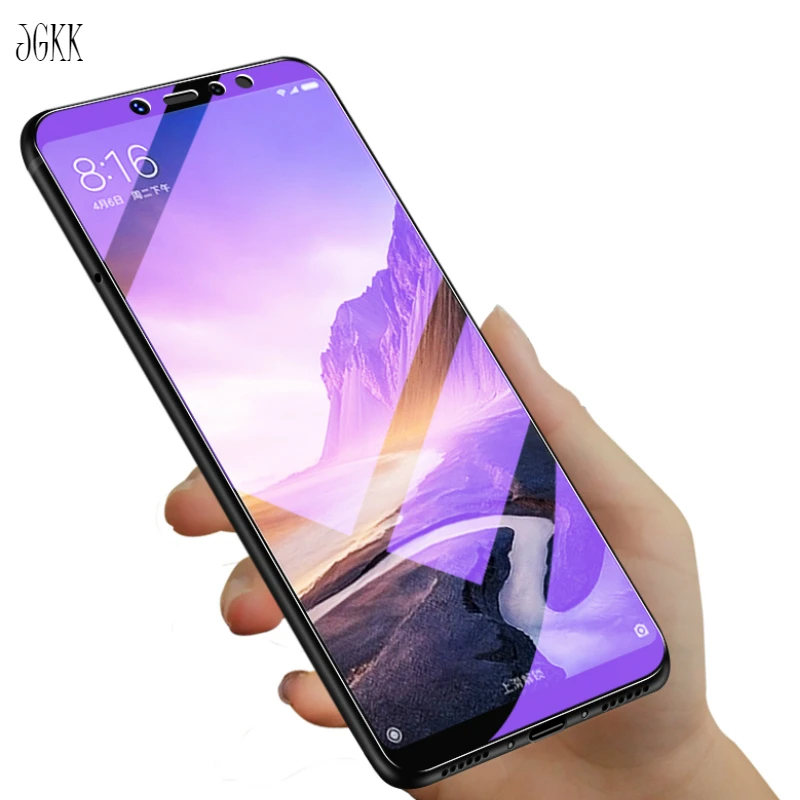 JGKK закаленное стекло с защитой от синего излучения для Xiaomi mi Max 3 Max2 mi x 2S mi x2 mi x mi x3 Защитная пленка для экрана для Xiaomi mi Max3