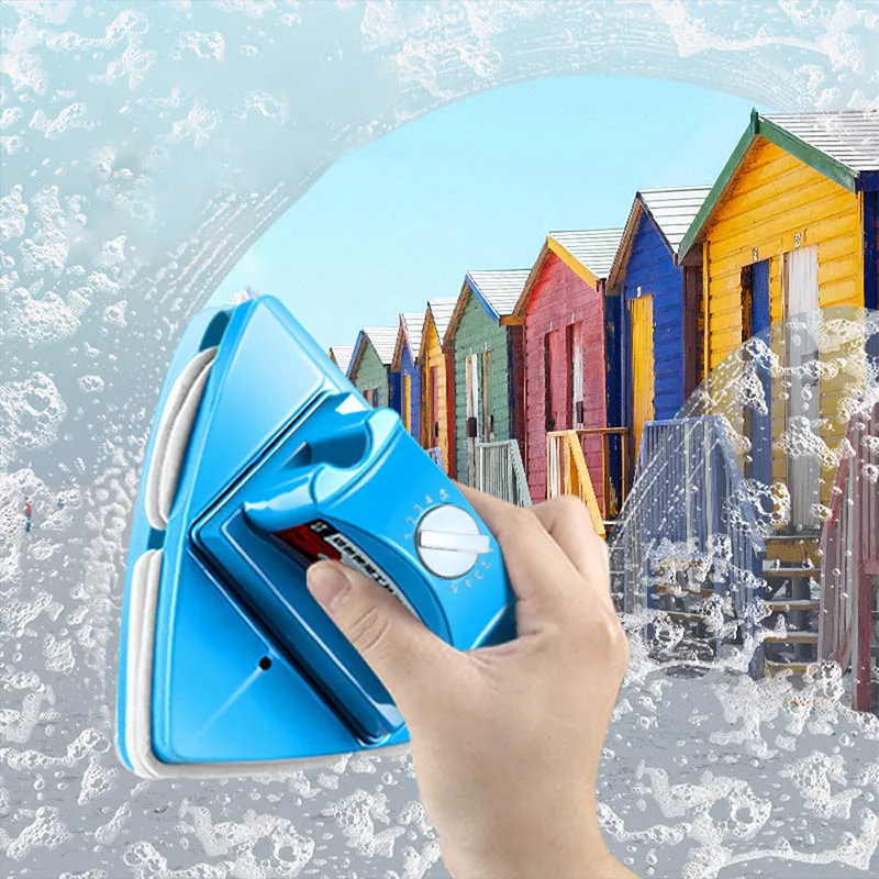 Magnetic Window Cleaner Glass Cleaner Brush Cleaning Adjustable Magnetic Brush for Washing 4-29 mm Glass Window Cleaning Tool