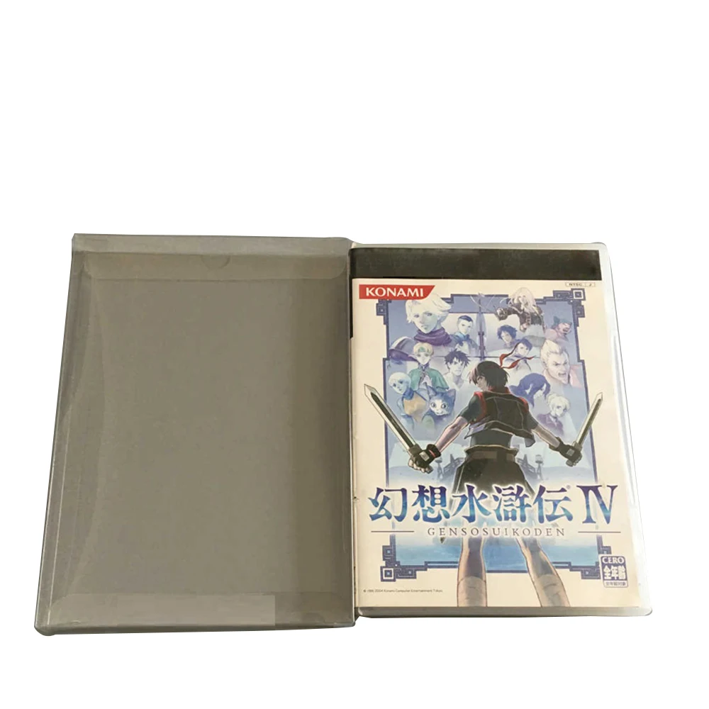 10 шт. в партии Прозрачный чехол для игровой карты коробка хранения CD диск