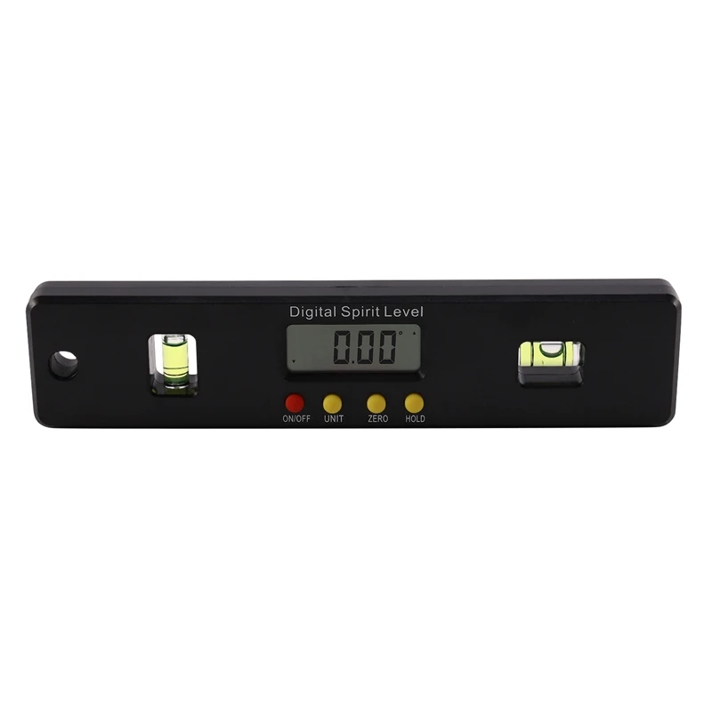  200mm Digital Level Box Electronic Angle Gauge Protractor Angle Finder Bevel Gauge with Magnetic Ba