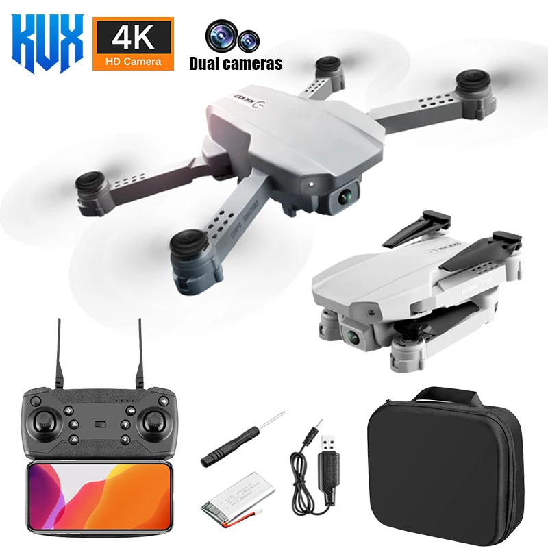 Новый мини-4K Rc Дрон 1080P Wifi FPV HD Широкий формат двойная камера удержание высоты