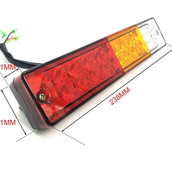 

1 Pair Tail Light Car Truck Trailer Reverse Turn Indicator Lamp Waterproof
