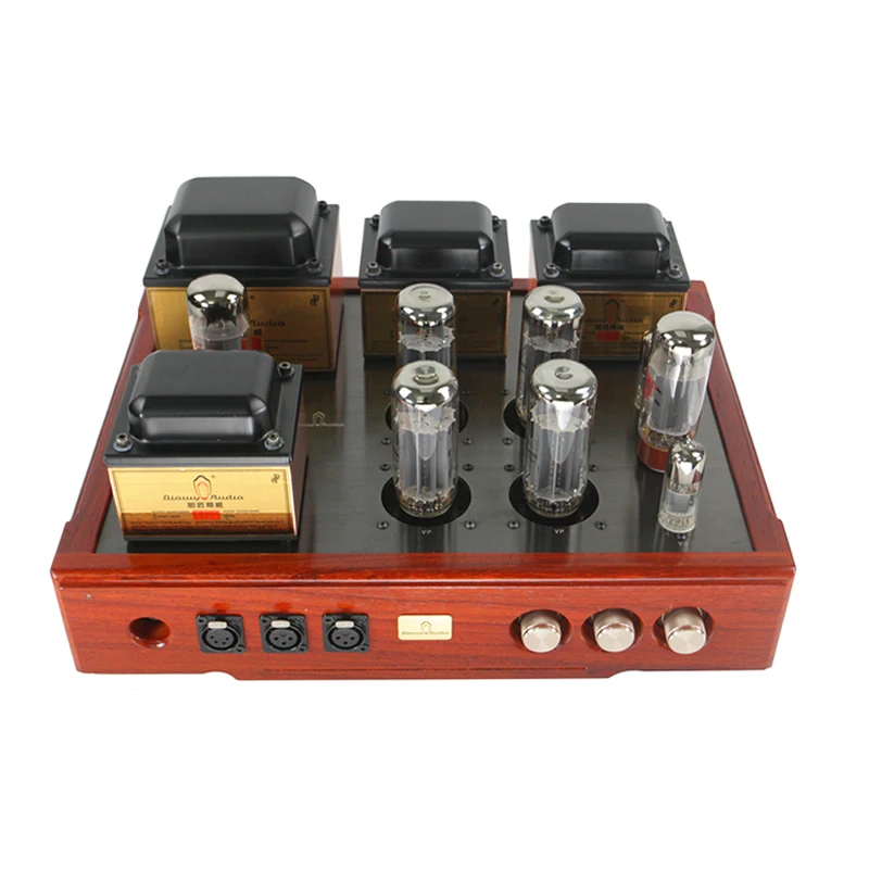 

150W manual scaffolding E2 balance pre-stage bile regulated rectifier EL34 bile amp, sensitivity: 200mV-600mV