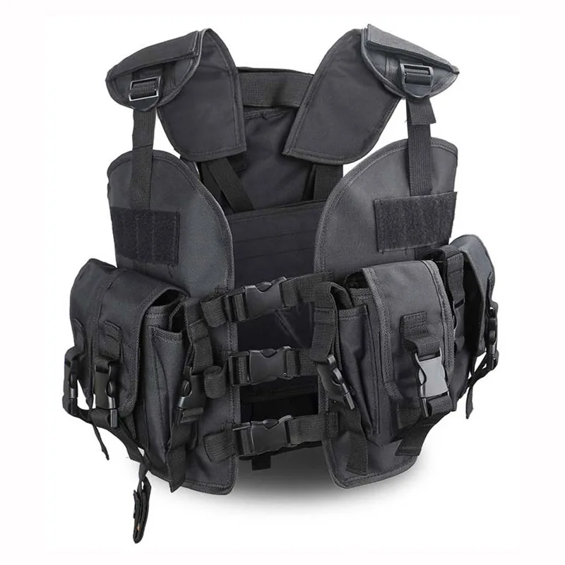 

Adjustable Army Combat Protection Vest Tactical Hunting Airsoft Molle Vest Military Equipment Paintball CS Wargame Body Armor