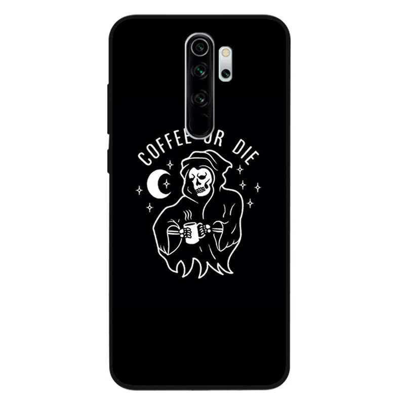 Witchcraft Witch Moon Black Silicone Soft Phone Case For Redmi 9 8 6 7A 6 Plus NOTE 9 8 7 6 5 PRO 9S 8T Luxury printed shell phone cases for xiaomi