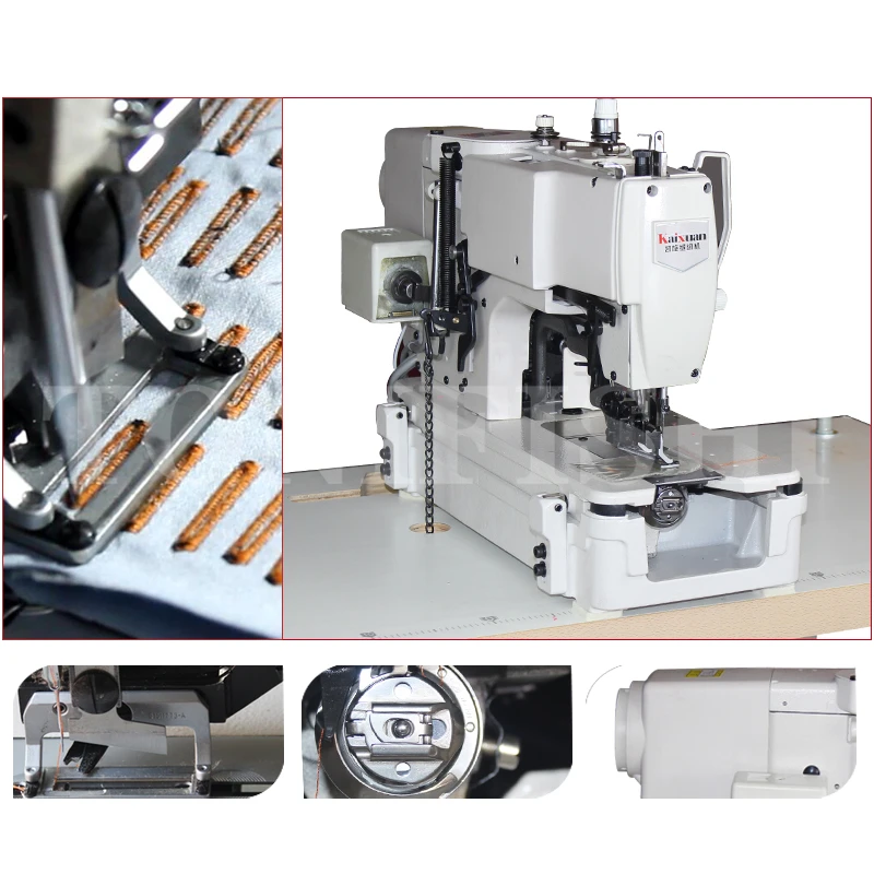 kaixuan KX DD1 flat head buttonhole machine buttonhole machine household  flat eye lock industrial automatic