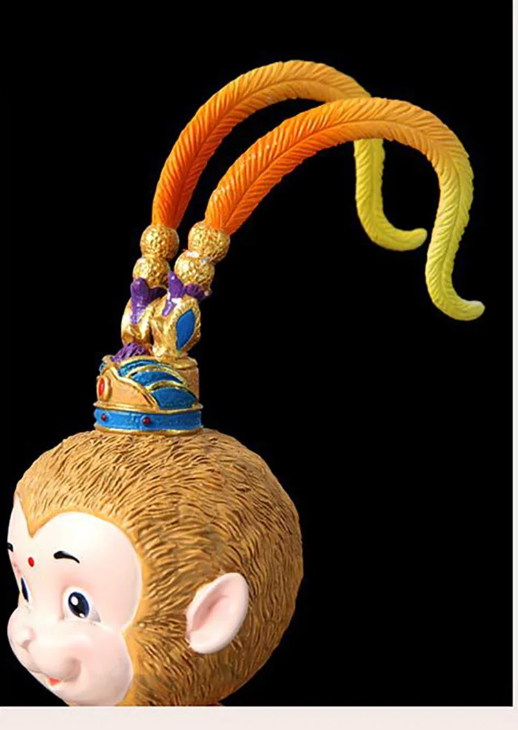 Monkey Car Dolls Shake Head Toys For Vehicle Auto Decoration Interior Funny Ornaments Creative Parts Manual Cute Car Bobbleheads