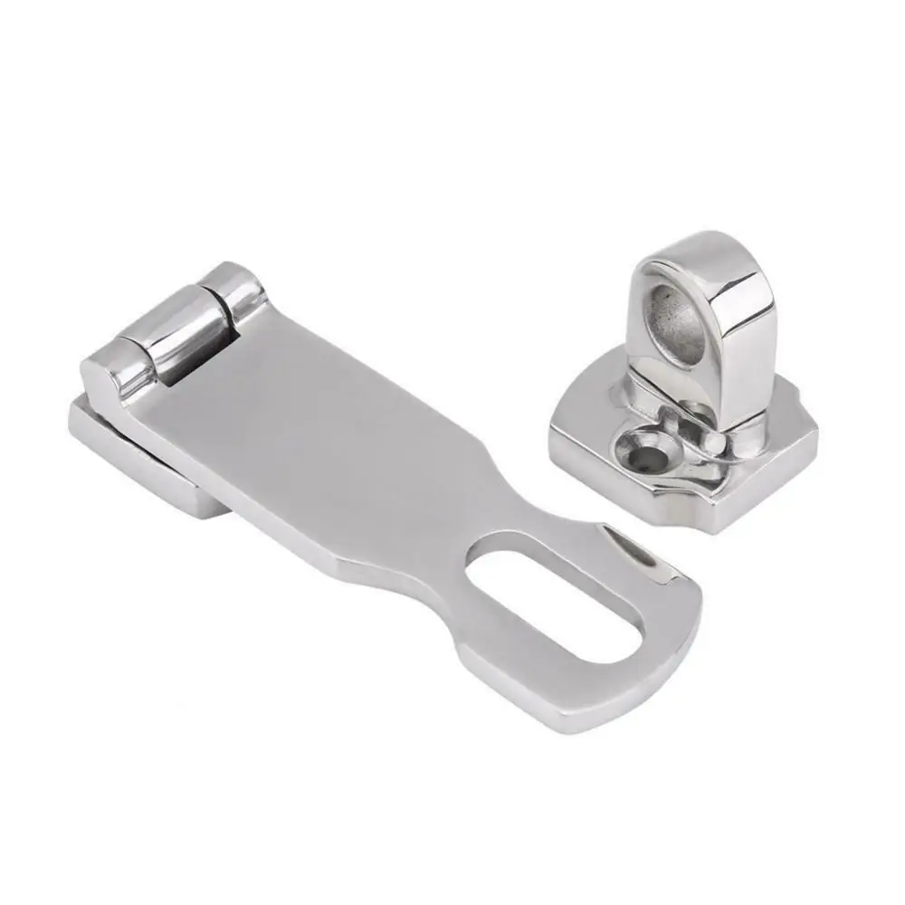 ISURE MARINE Boat Marine Locker Latch Clamp Stainless Steel Anti-Rattle Hatch Fastener 75MM 3d printer parts for makebot mk8 m6 1 75mm filament stainless steel throat ptfe tube nozzle extruder 26mm 30mm 40mm