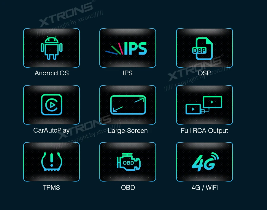 XTRONS " DSP новейший Android ips gps навигатор Автомобильный мультимедийный плеер для Kia RIO4 левый руль RCA без DVD
