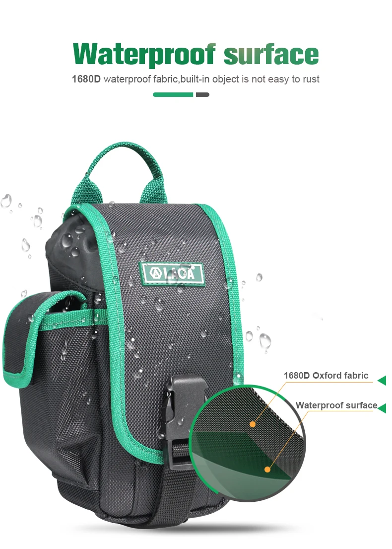 LAOA 1680D Oxford Canvas Waterproof Handbag with Belt Tightening Tools Messenger Bag for Trekking Mountaineering Storage best tool chest