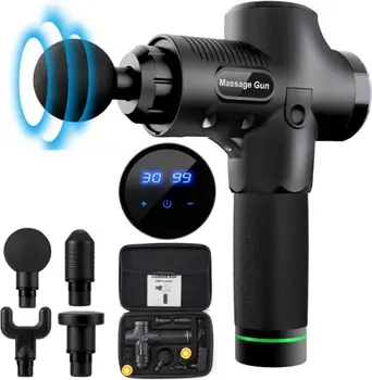 

4000r/min Massage Gun Electric Muscle Massager Deep Vibration Muscle Relaxation Body