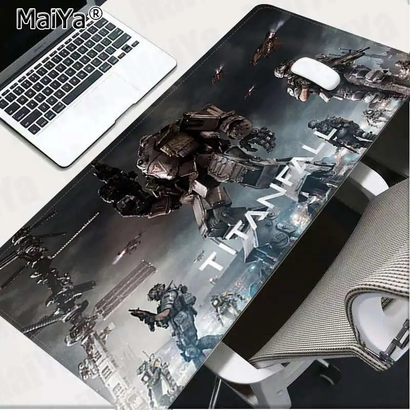 Lock Edge 40X90cm Maiya Titanfall обои Блокировка края коврик для мыши игра скорость/Управление версия большой игровой коврик для мыши - Цвет: Lock Edge 40X90cm