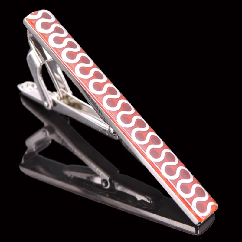 High grade men's business tie clip high quality enamel music aircraft modeling design tie clip / retail
