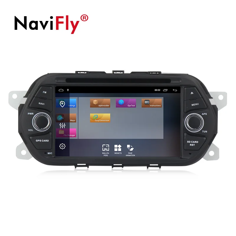 Flash Deal NaviFly Android 9.1 car multimedia player for Fiat Tipo Egea 2015 2016 2017 DVD GPS Navigation Wifi Quad Core 2G RAM 32G ROM Map 2