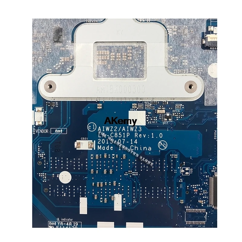 LA-C851P материнская плата для ноутбука lenovo Ideapad 500-14ISK оригинальная материнская плата I7-6500U с видеокартой