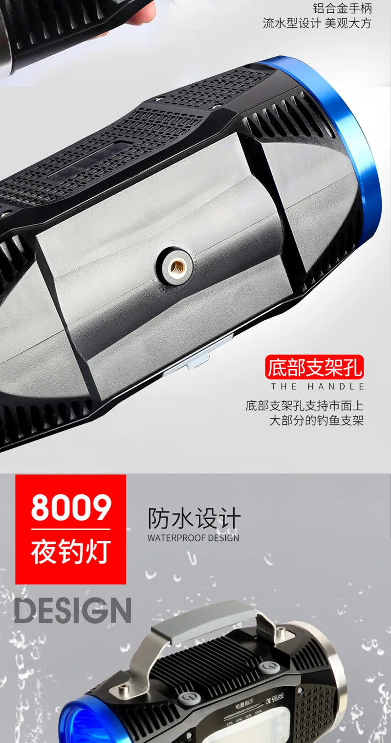 Adult toys Night fishing lamp Maximum duration for 46H Both ends shine High performance-price ratio
