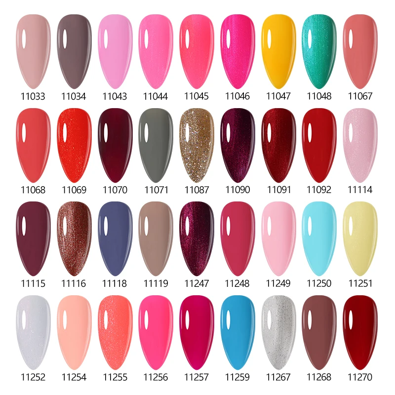 NAILCO UV 젤 네일 폴리시, 여름 컬러, 레이키리 하이브리드 버니스 네일 젤, LED 네일 아트 젤 락 디자인 세트, 매니큐어 시리즈, 15ml