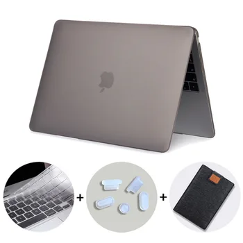 

Matte laptop Case For Macbook Air Pro Retina 11 12 13 15 16 Touch Bar Hard Cover for mac book air 13.3 inch Laptop Bag Sleeve