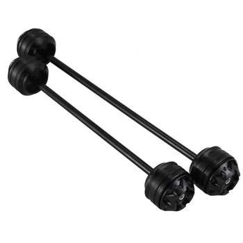 

Motorcycle Front & Rear Wheel Fork Axle Slider Cap Crash Protector for BMW G310GS G310R 2017 2018 2019