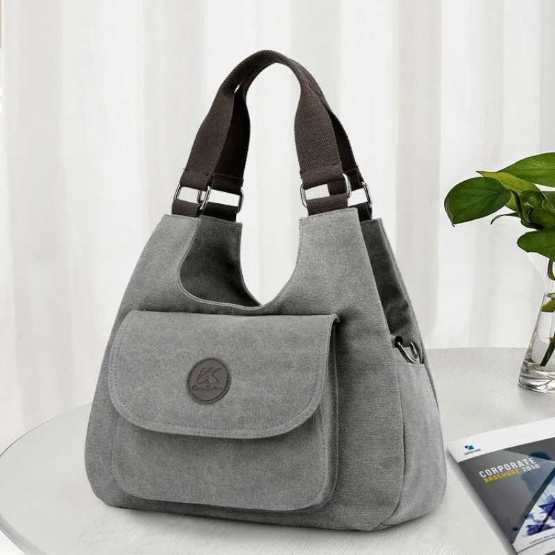 2020 Women Handbag Canvas Women Shoulder Bags Designer Womens Messenger Bags Ladies Casual Bags Clutch Purse Crossbody Purse