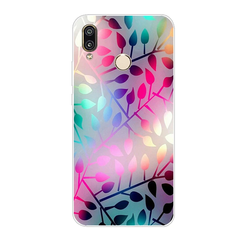 Мягкий чехол для телефона из ТПУ для huawei P20 Lite, разноцветный окрашенный чехол для huawei P20 Lite Capa Funda P20Lite 5,84"