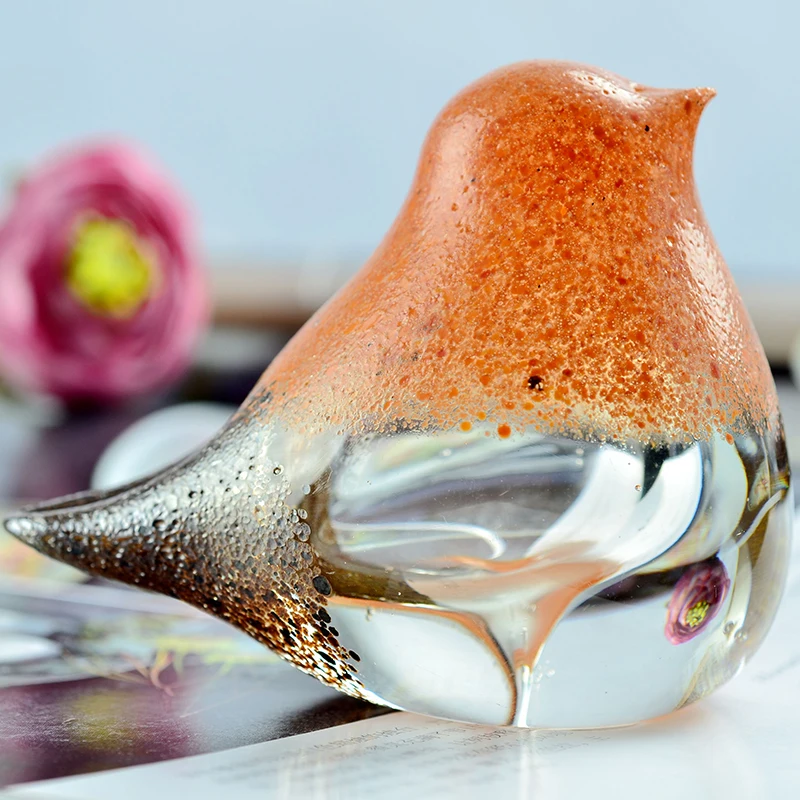 Разноцветная ручная пасторальная художественная стеклянная глазурь украшение