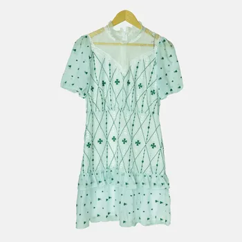 

18 Small Fresh Embroidery Dress Benoite R20367h 85188