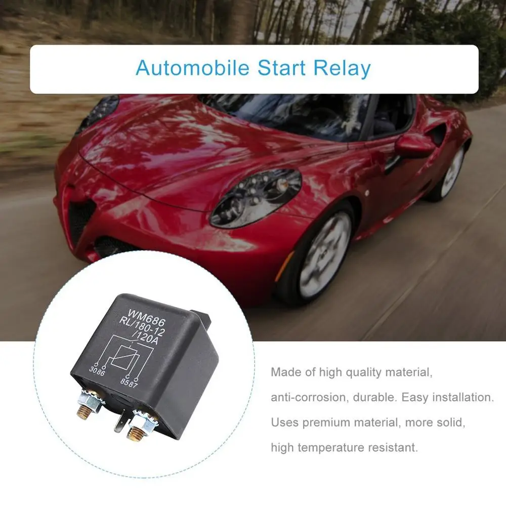 12 V/24 V аккумулятор для заводки автомобиля на включения/выключения Мощность переключатель двойной Батарея изолятор реле стартера двойной Батарея изоляции реле
