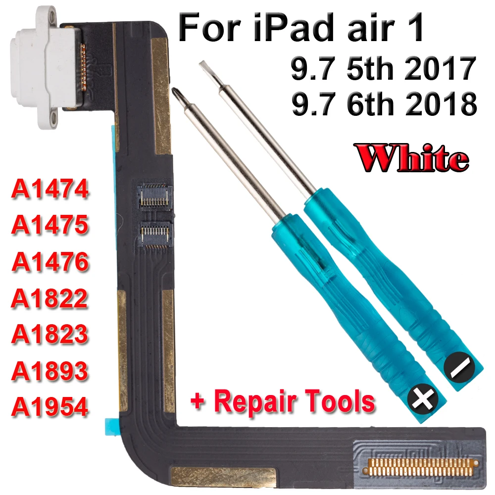 Universal Charger USB Dock Connector with Flex Cable and Screws