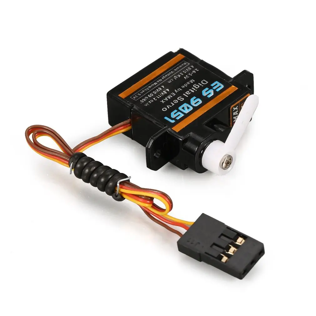 Цифровой пластиковый сервопривод EMAX ES9051 4 3g 8 В 0 кг 09 сек./60 градусов для