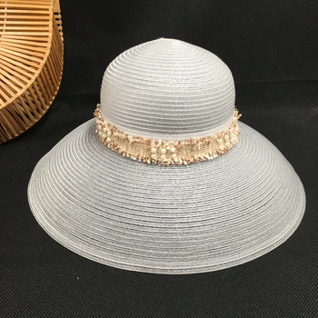 

bucket hat Big brim hat organza fisherman hat beach resort is prevented bask in summer sun hat aristocratic elegance basin hat