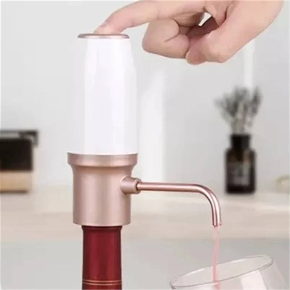 Carica Usb Decanter Elettrico Automatico Pompa Per Vino Intelligente Portatile Aeratore Per Vino Rapido Decantatore Rapido Dispenser Per Vino Strument