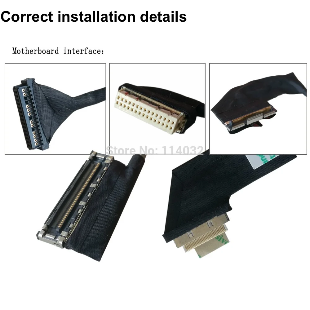 UX490 LCD LVDS CABLE For Asus ZenBook 3V Deluxe UX490UA UX490U UX490UAR FPC2 T64275W3 1708 laptop Connector Video screen cable
