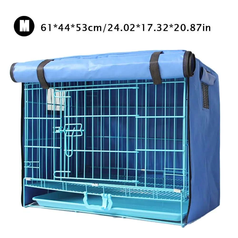 Blue Кошка кролик собака покрытие для сиденья Водонепроницаемый солнцезащитный ветрозащитное пончо изоляционный чехол Москитная плюшевая покрытие для сиденья снаряжение для путешествий - Цвет: Blue