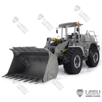Billige LESU Neue Metall Shell Upgrade 1/15 Hydraulische Loader L574 Rädern Engineering Gabelstapler Modell KIT TH02033