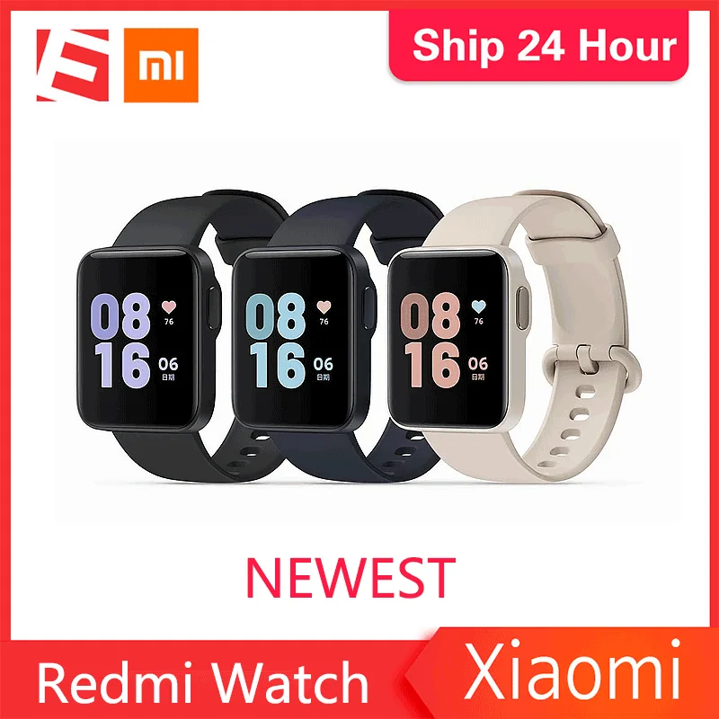 Смарт-часы Xiaomi Redmi браслет с NFC наручные часы Bluetooth 5 0 фитнес-трекер пульсометром и