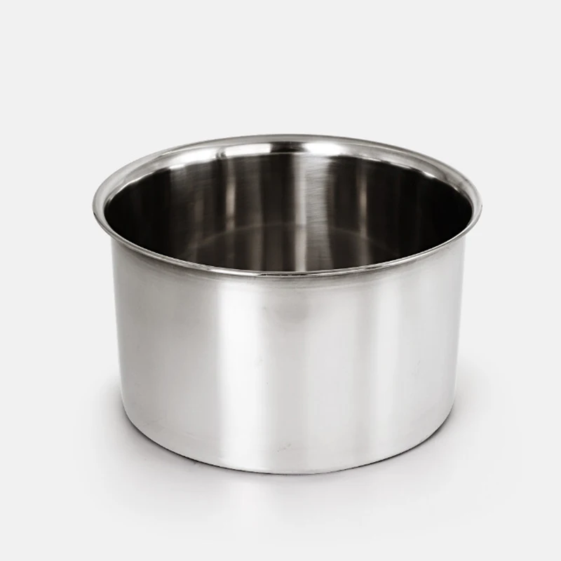 2PCs 16cm 304 Bowl 2 шт. 304 нержавеющая сталь двойные котельные горшки с крышкой коробка Шоколад плавильный горшок молочная чашка масло конфеты грелка Кондитерские инструменты для выпечки - Цвет: 2PCs 16cm 304 Bowl