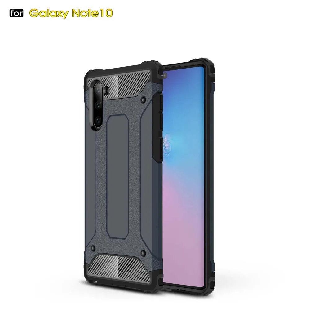 Navy Армированный чехол для samsung Galaxy S10 рlus Lite S10 5 г Примечание 10 Pro S7 S6 Edge Plus M30 M20 M10 M30S A6 A8 J6 J4 Plus чехол - Цвет: Navy