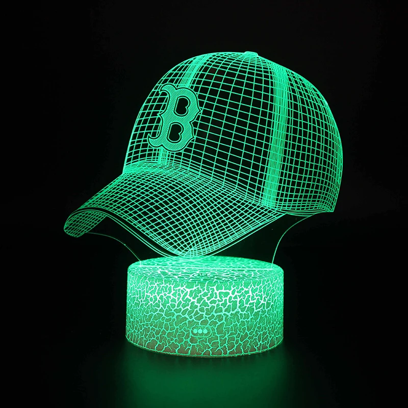 Colorful Touch Remote Control 3d Night Light Led Colorful Touch Table Lamp Usb Creative Gift Light - Цвет: KX-432