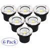 6 Pack Waterproof LED underground Light 5W 10W 15W 18W Outdoor Ground Garden Path Floor Buried Yard Spot Landscape 110V220V 12V 1