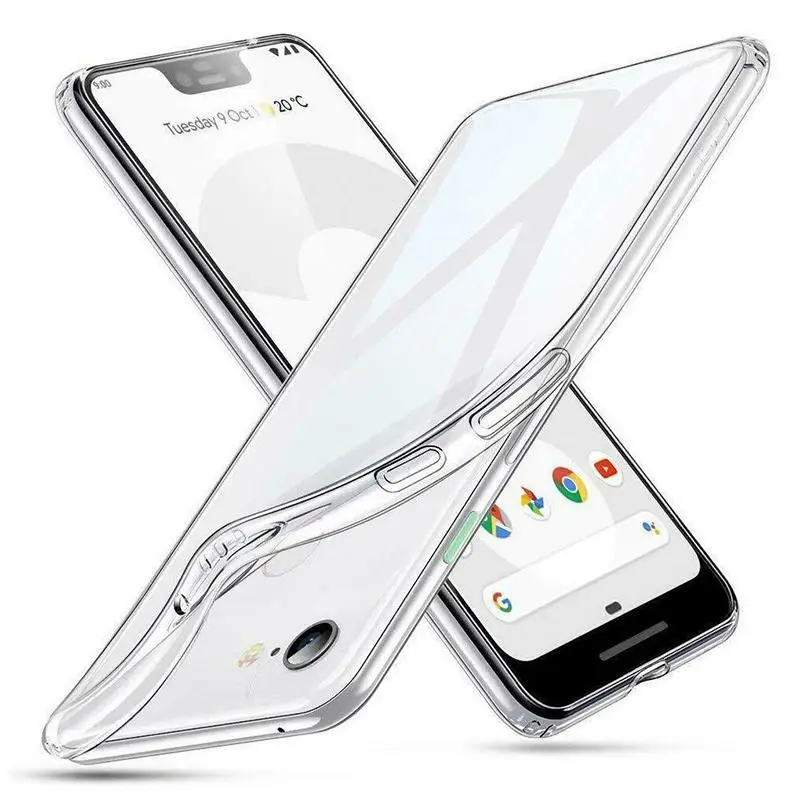 Ultra Thin Transparent Clear Silicone TPU Soft Case Cover