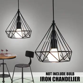 

Metal Hanging Lamp Pendant Lamp Hanging Lamp Iron Pendant Light Living Room Bedroom HangLamp E27 Parlor Retro Romantic