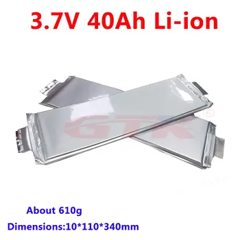 

GTK 3.7V 40AH 3C High rate lithium ion battery 10110340 3.7v cells for diy 12V 24V Inverter illumination stored energy