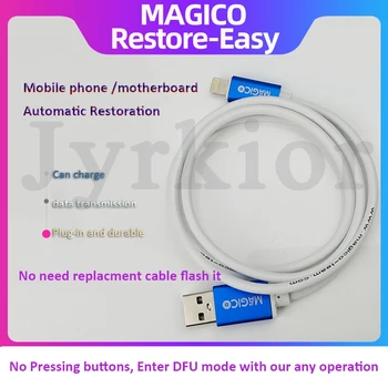 

Magico Restore - Easy Cable for iPhone iPad Automatic Restoration Automatic DFU mode Upgrade Online Check Serial Number