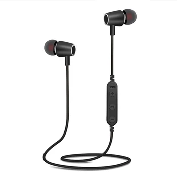 

Bluetooth 5.0 Earphone Sports Neckband Wireless Headset Stereo Earbuds Music Metal Headphones With Mic For Xiaomi All Phones