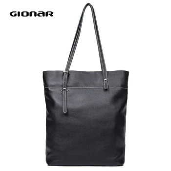 

GIONAR RFID Premium Genuine Leather Tote Adjustable Handles Women Designer Handcrafted Cow Top Layer Leather Purses and Handbags