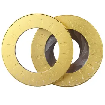 

Multi-purpose Round Parallel Ruler Angle Ruler Balancing Scale Drawing Tool Ruler With Size Measure Marks Party Baking