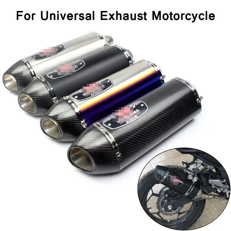 Akrapovic выхлопной мотоцикл Escape Moto глушитель дБ труба-убийца изменить универсальный для Yoshimura R77 GSR600 cb650f ATV Pitbike