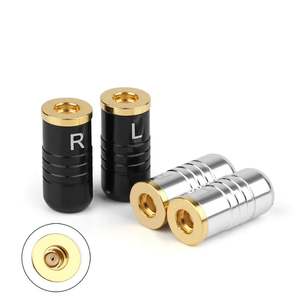 5pairs MMCX Female Jack Earphone Pin Plug For UE900 SE535 SE215 W10 W20 W30 HiFi Headphone Audio Plug Solder Wire Connector